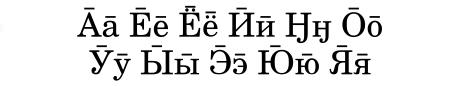 Дополнительные буквы